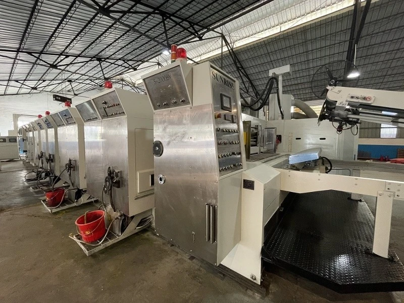 Sunrise printing slotter die cutter Sunrise printing slotter die cutter
